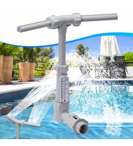 Swimming-Pool Waterfall Spray Pond Fountain - Water Fun Sprinklers Above In Ground Swimming Pool Spa Decoration
